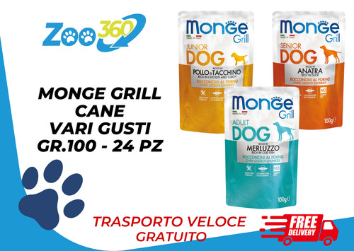 Monge grill cane - gr.100, kit