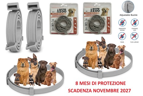 2pz collari per cani oltre - per,