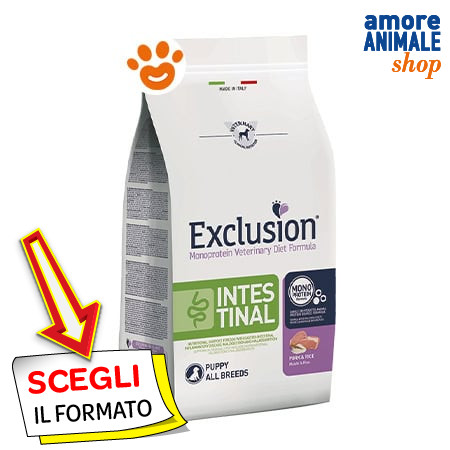 Exclusion dog intestinal puppy - intestinal,